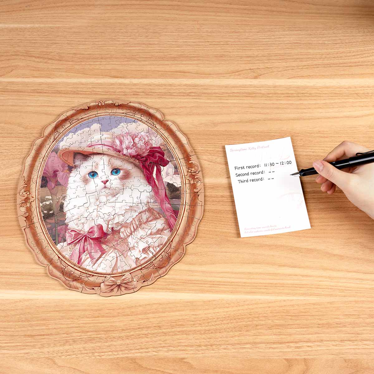 Rowood Springtime Kitty Portrait Creative Kit official product view 4
