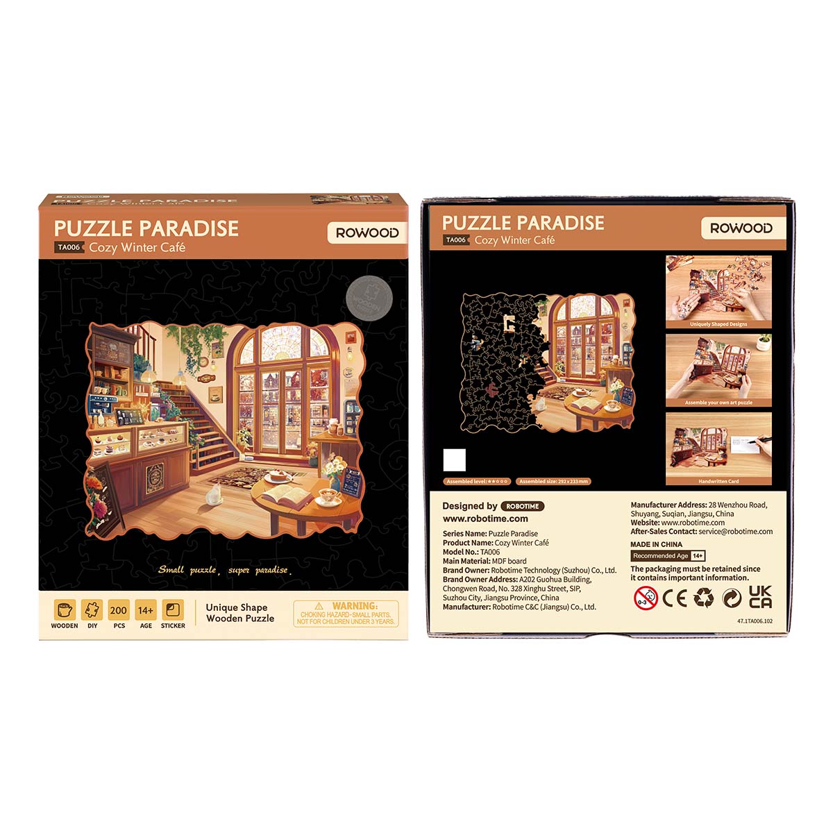 Rowood Cozy Winter Café Creative Kit official product view 7