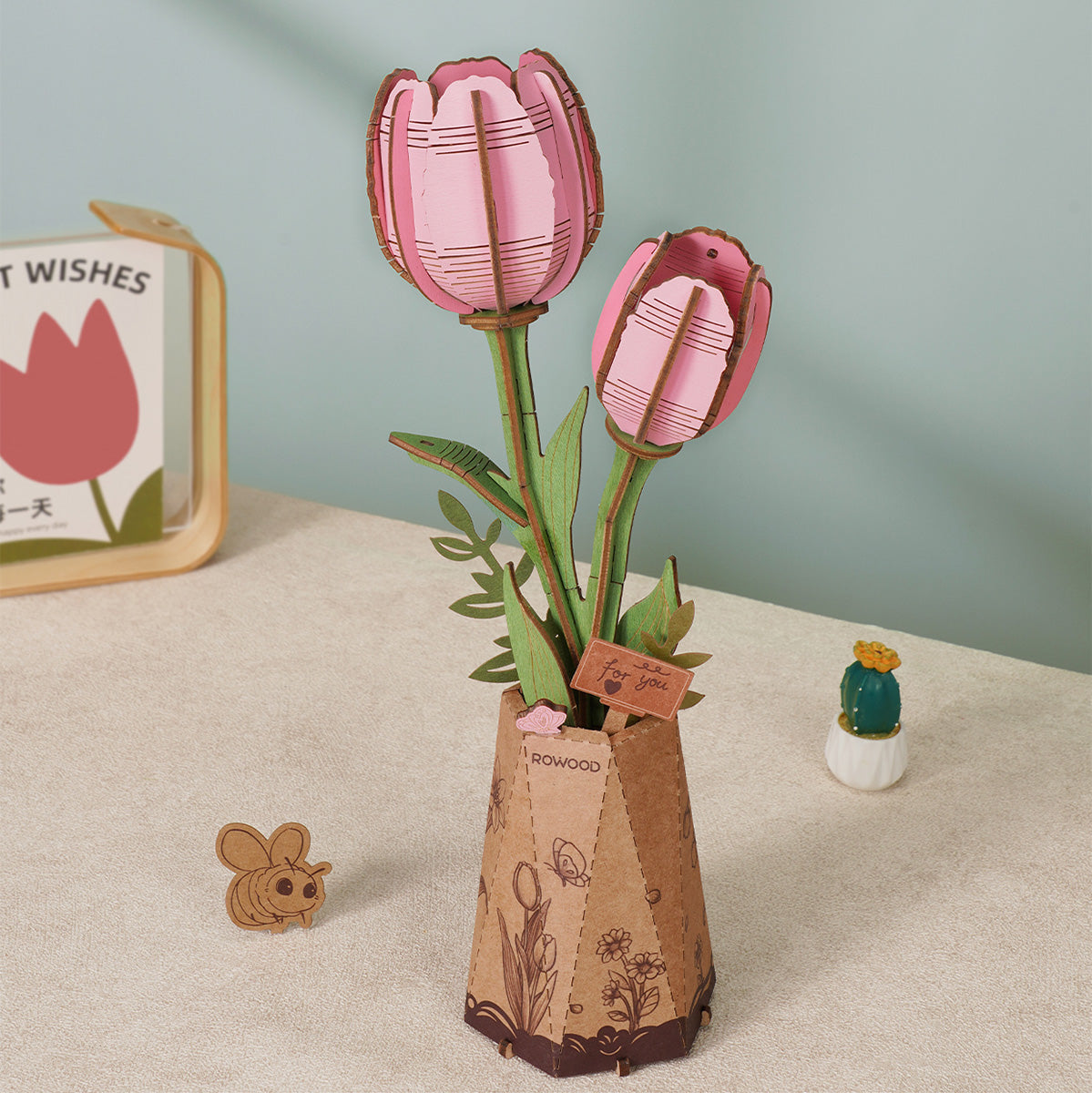 Rowood Red Carnation Creative Kit official product view 17