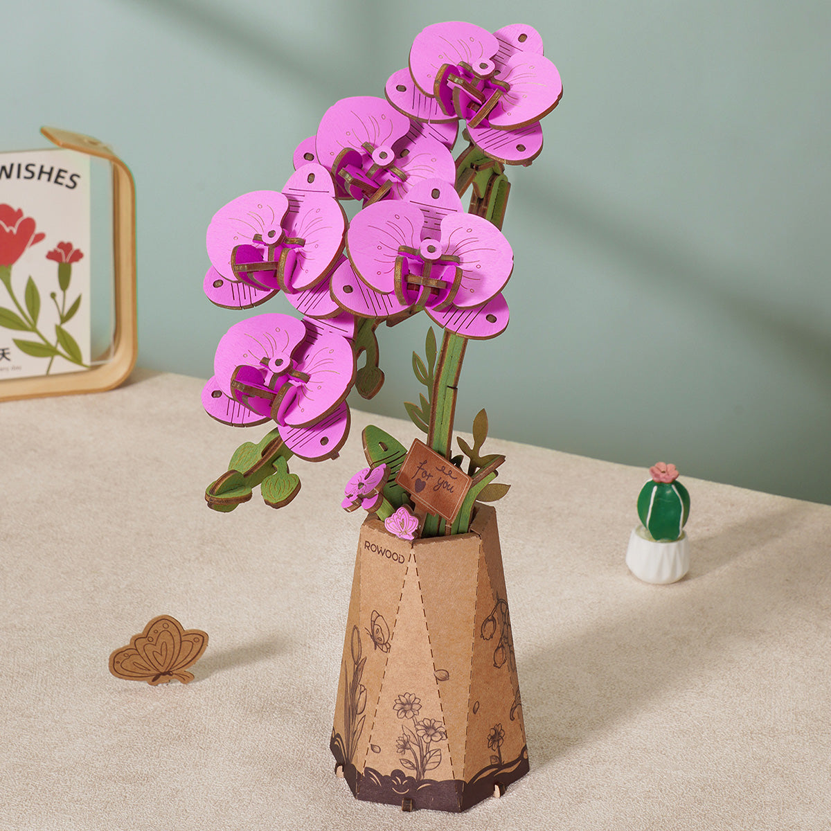 Rowood Red Carnation Creative Kit official product view 18