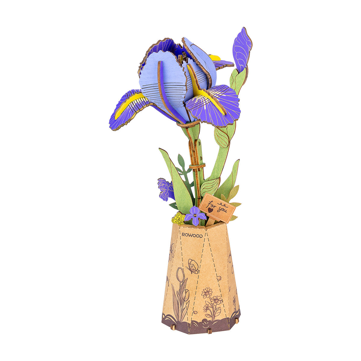 Rowood Purple Iris Creative Kit official product view 2