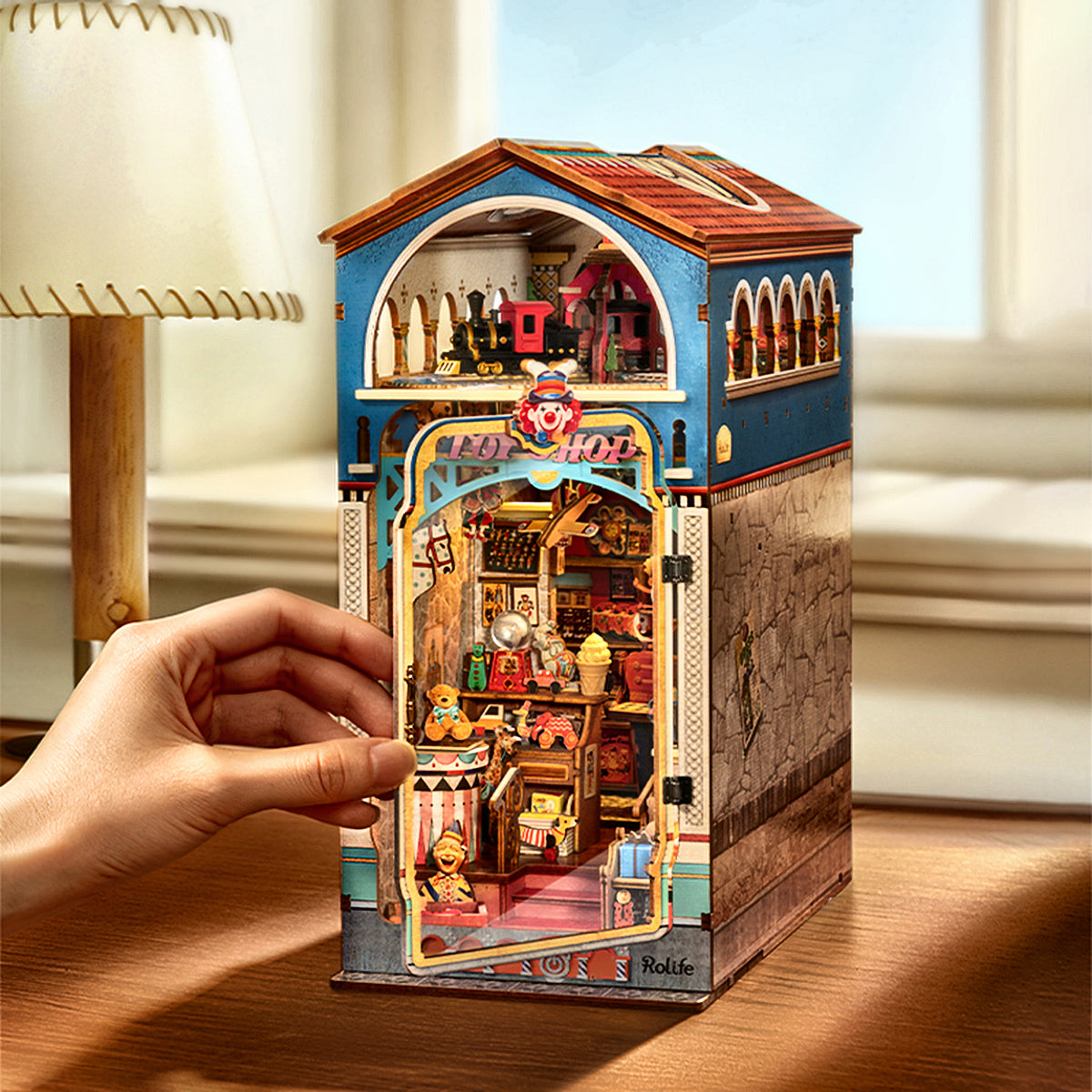 Treasure Toy Shop Book Nook Kit official detail view 3