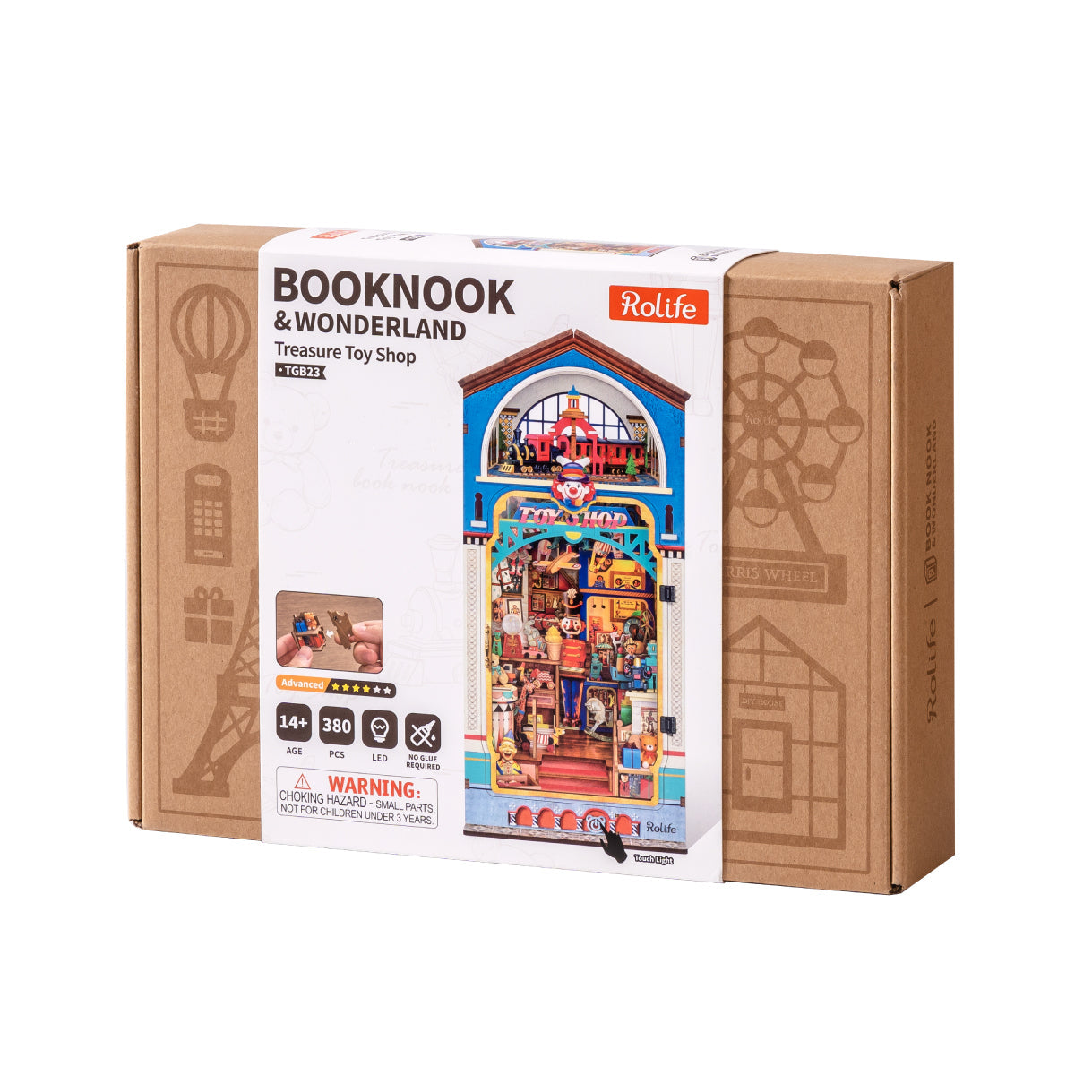 Treasure Toy Shop Book Nook Kit official detail view 7