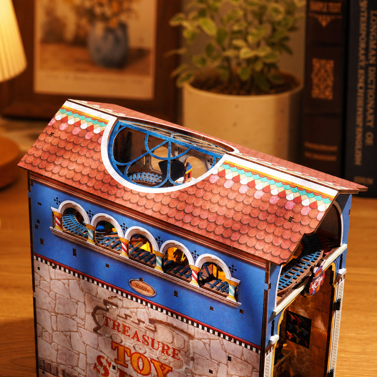 Treasure Toy Shop Book Nook Kit official detail view 6