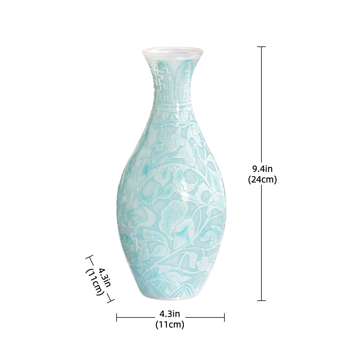 Rowood Puzzle Vase – Emerald Garden Creative Kit official product view 6
