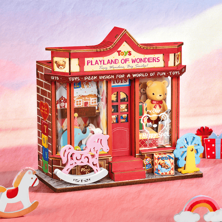 Whimsy Toy Shop Miniature Kit official detail view 2