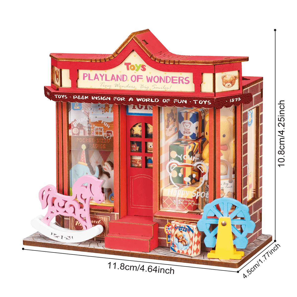 Whimsy Toy Shop Miniature Kit official detail view 6