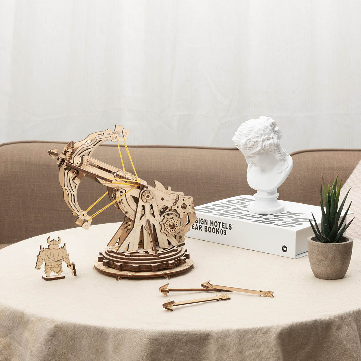ROKR Siege heavy ballista Model Kit official product view 3