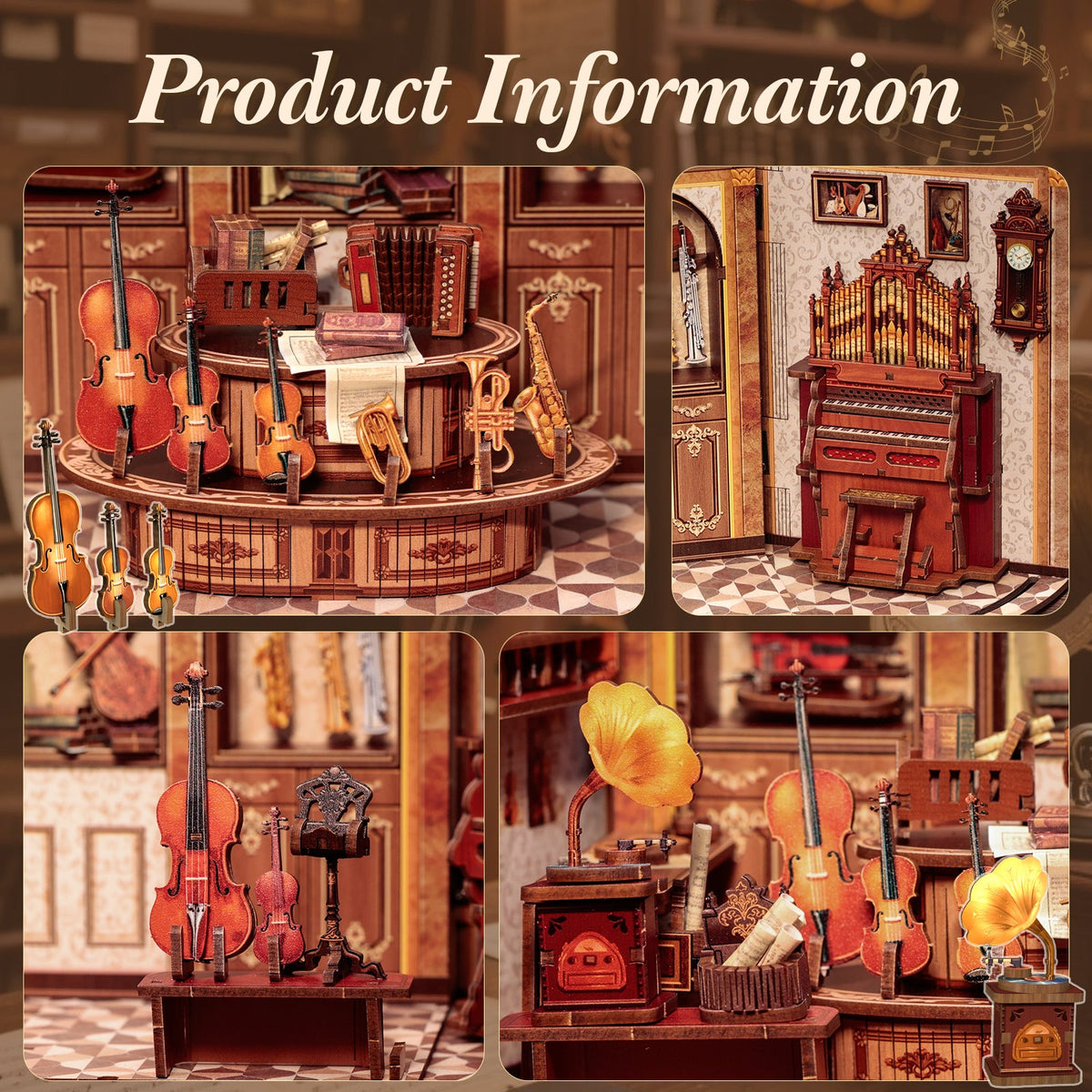 Bach Strings Miniature Kit official product view 6