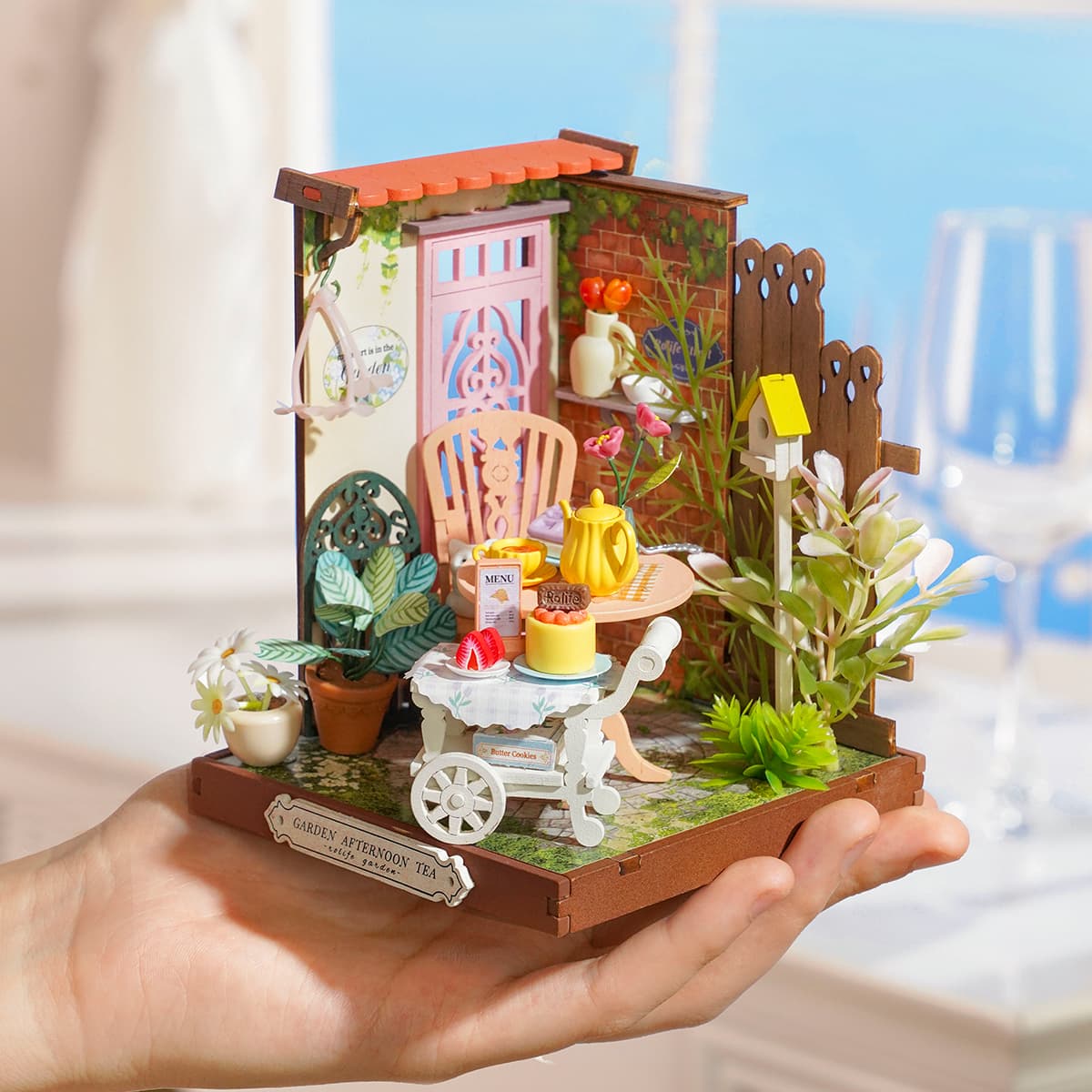 Fancy Tea Yard Miniature Kit official product view 3