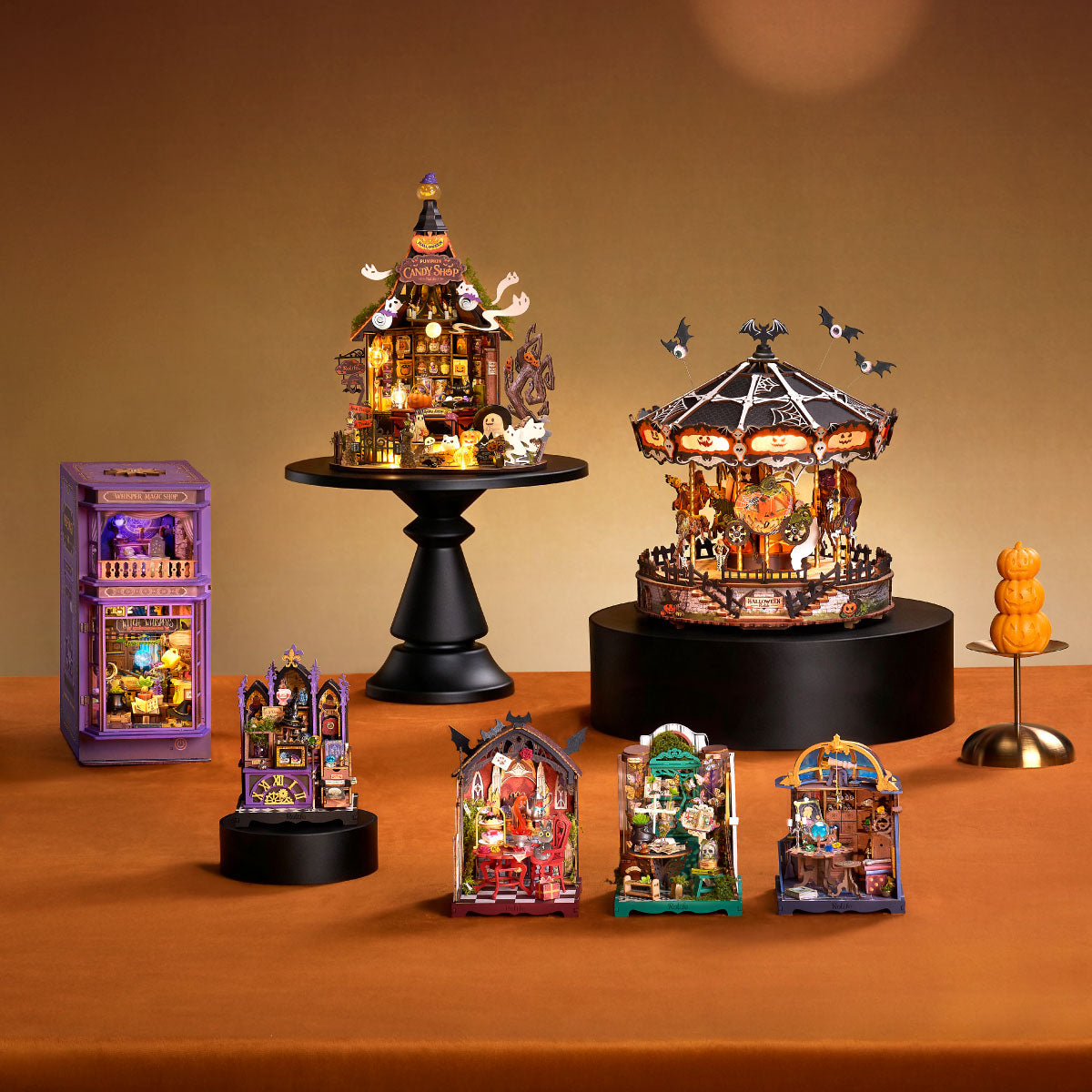 Rolife Phantom Waltz Halloween collection display