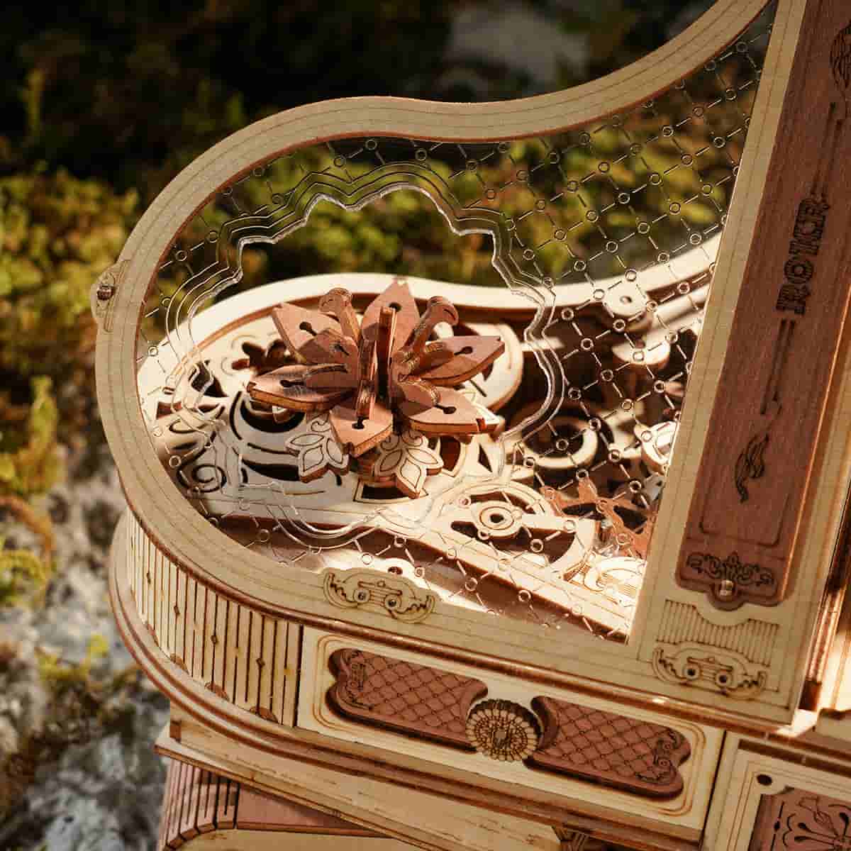 ROKR Magic Piano Music Box Kit official product view 3