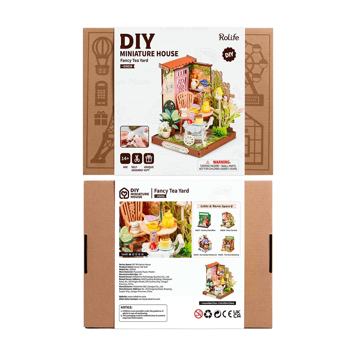Fancy Tea Yard Miniature Kit official product view 7