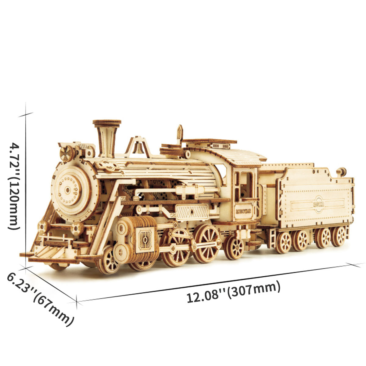 ROKR Prime Steam Express Model Kit official product view 7