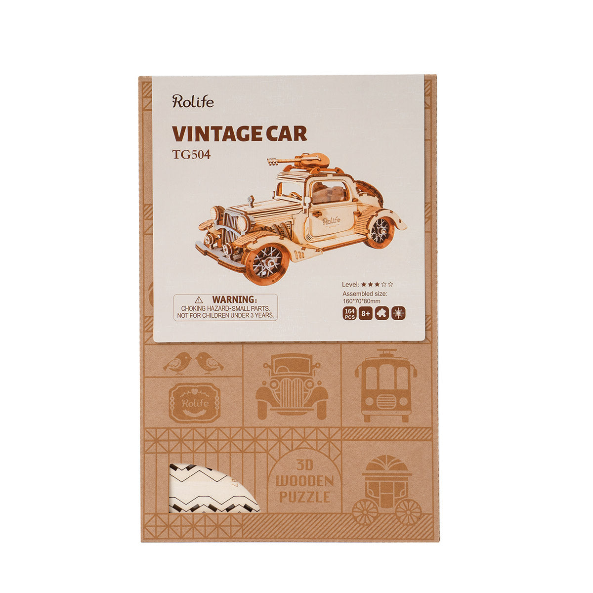 Rowood Vintage Car Creative Kit official product view 7