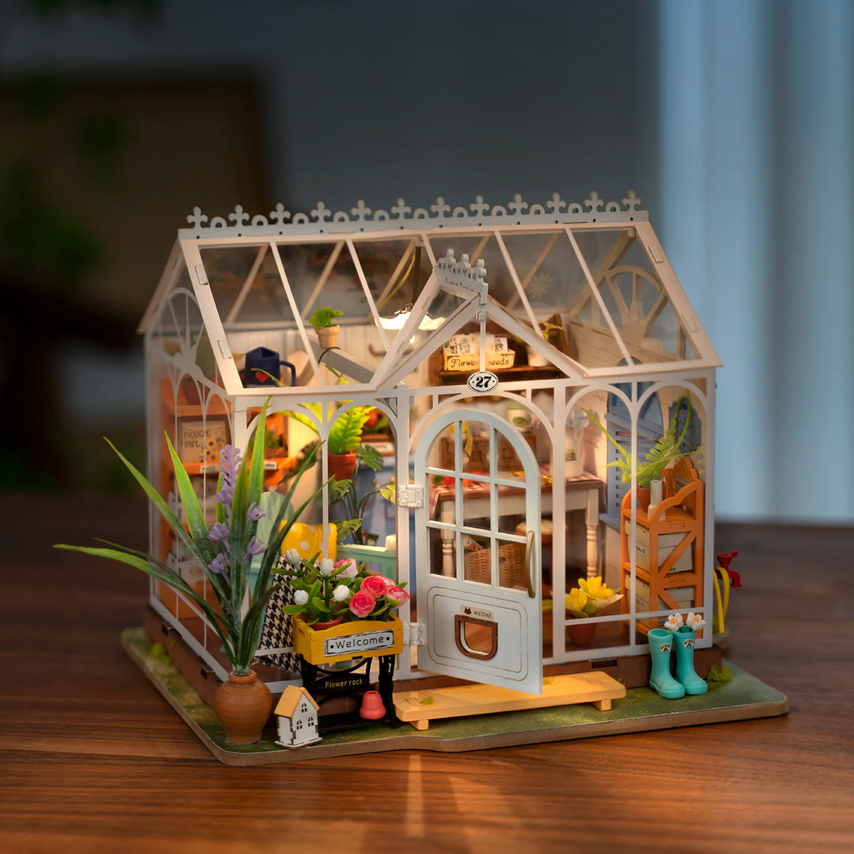 Dreamy Garden House Miniature Kit official product view 3