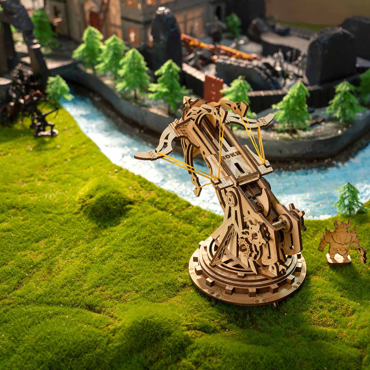 ROKR Siege heavy ballista Model Kit official product view 5