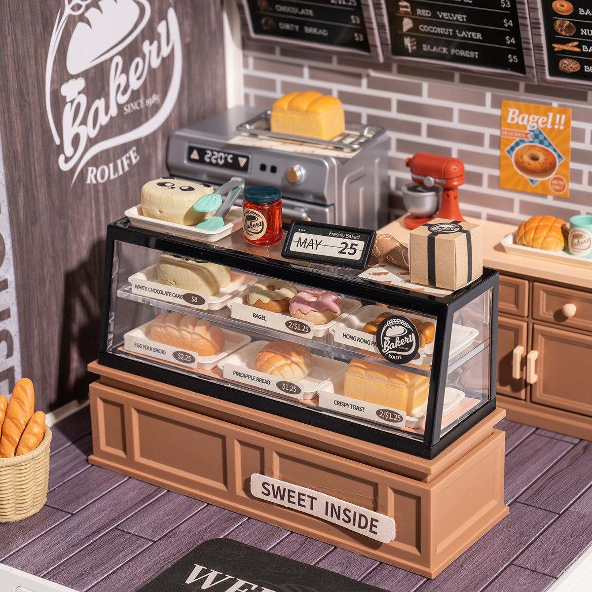 Golden Wheat Bakery Miniature Kit official product view 3