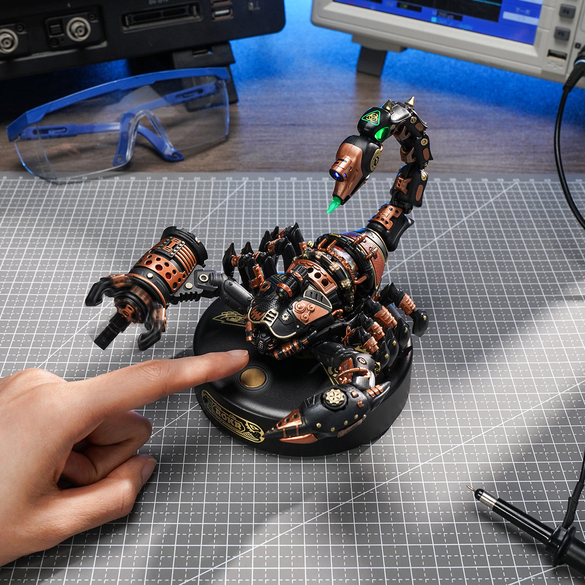 ROKR Emperor Scorpion Model Kit official product view 5