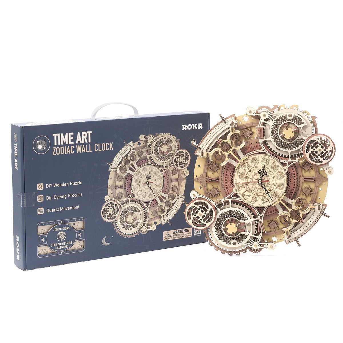 ROKR Zodiac Wall Clock Kit official product view 7