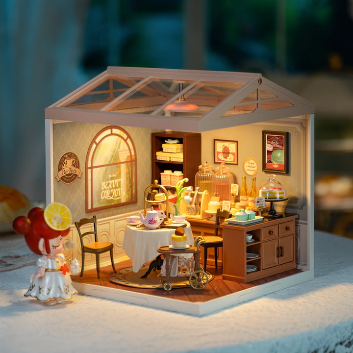 Sweet Sips Tea Miniature Kit completed product view