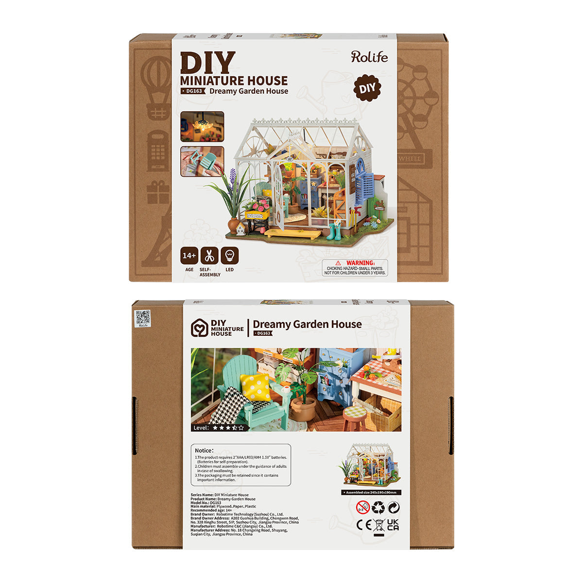 Dreamy Garden House Miniature Kit official product view 7