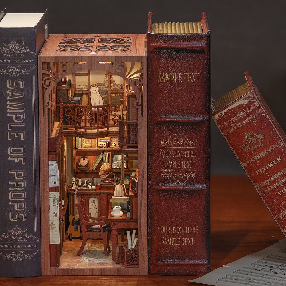 The Secret Rhythm Book Nook Kit official product view 2