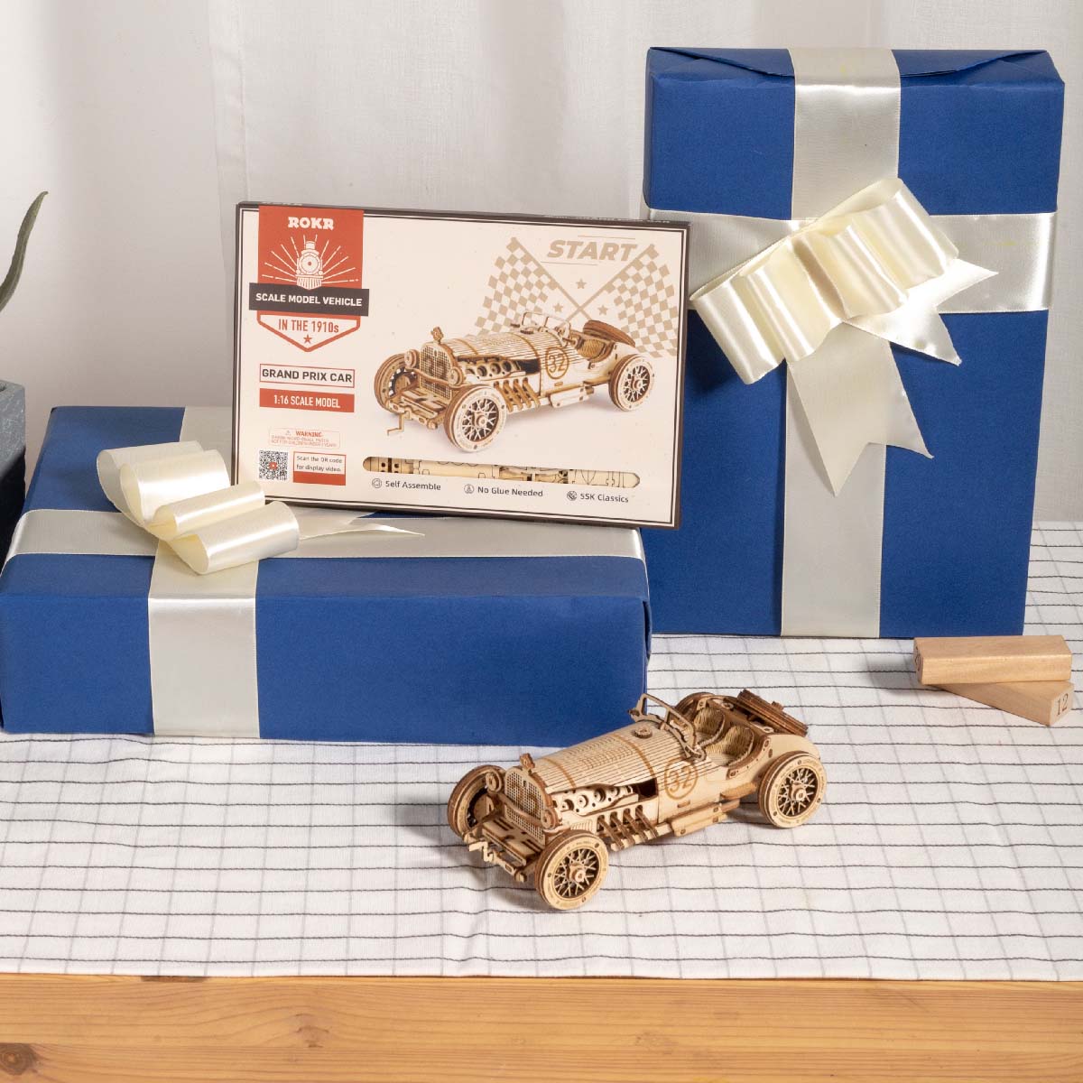 ROKR Grand Prix Car Model Kit official product view 4