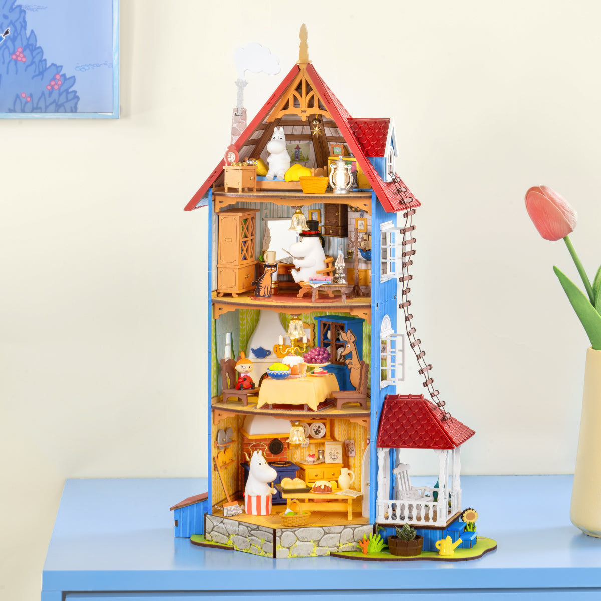 Rolife Moominhouse tabletop display