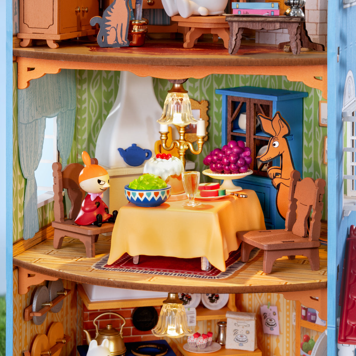 Rolife Moominhouse interior detail
