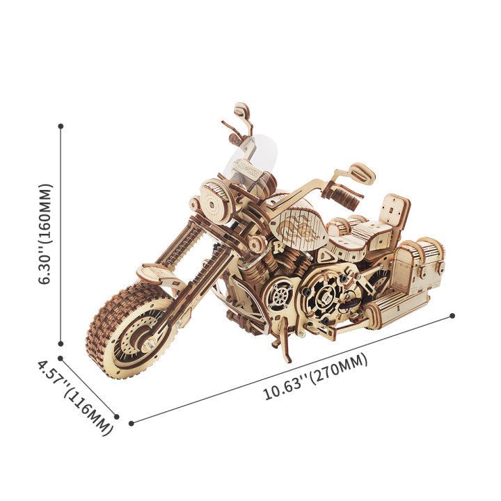 ROKR Cruiser Motorcycle Model Kit official product view 8