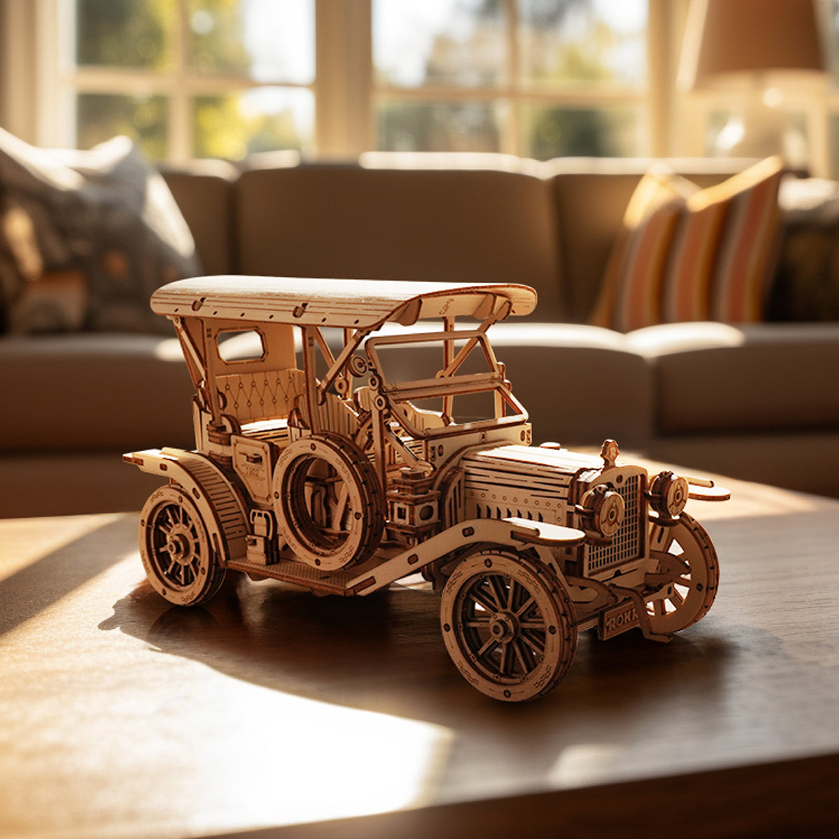ROKR Vintage Car Model Kit official product view 4