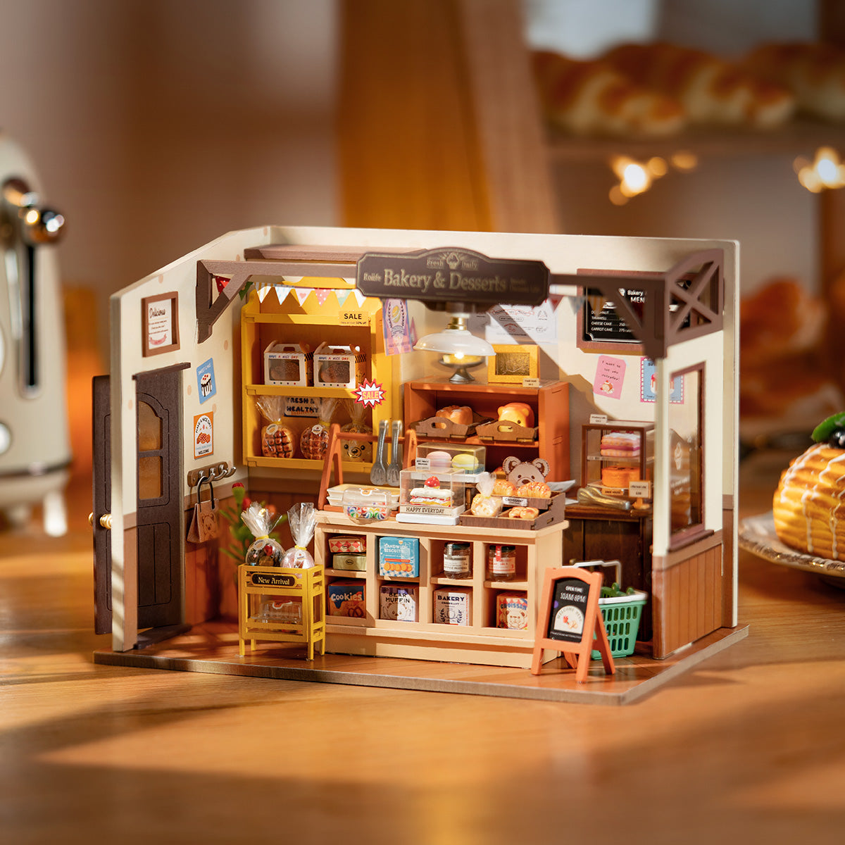 Becka's Baking House Miniature Kit completed product view