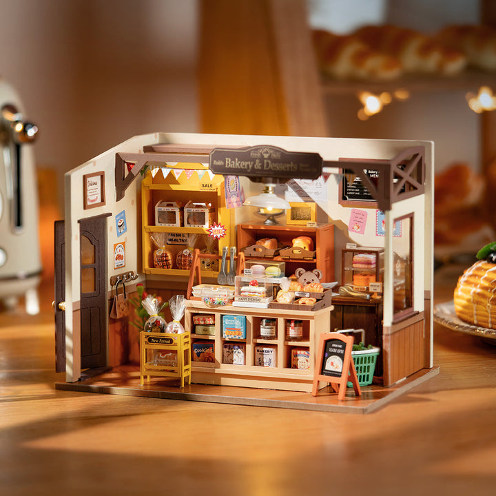 Becka's Baking House Miniature Kit completed product view