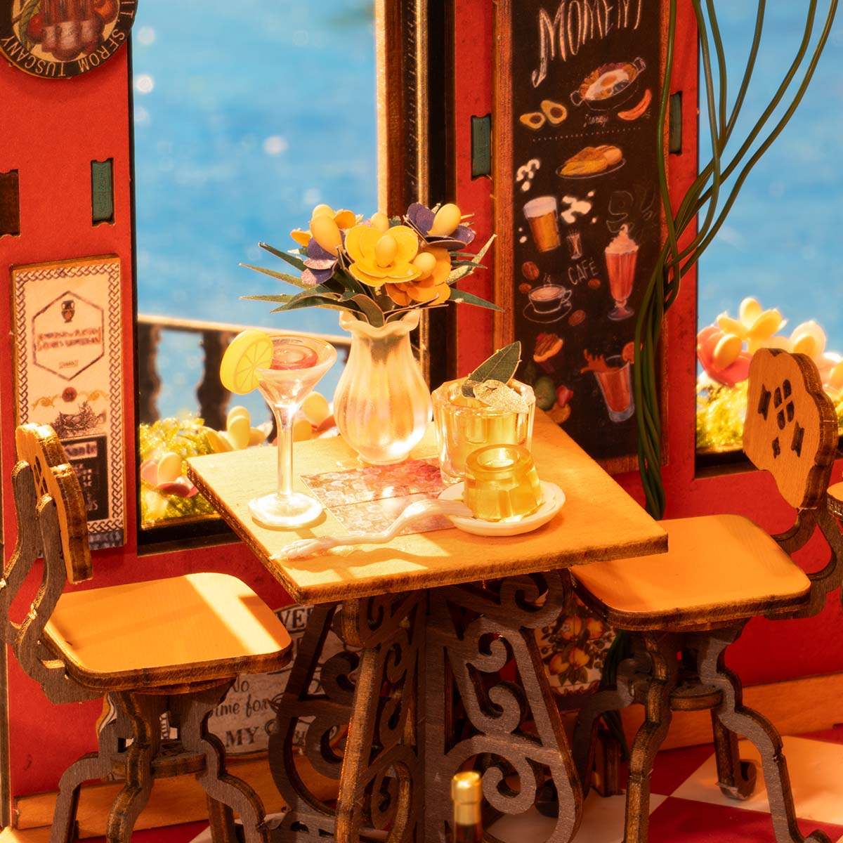 Cheers Bar & Dining Miniature House Kit official detail view 5