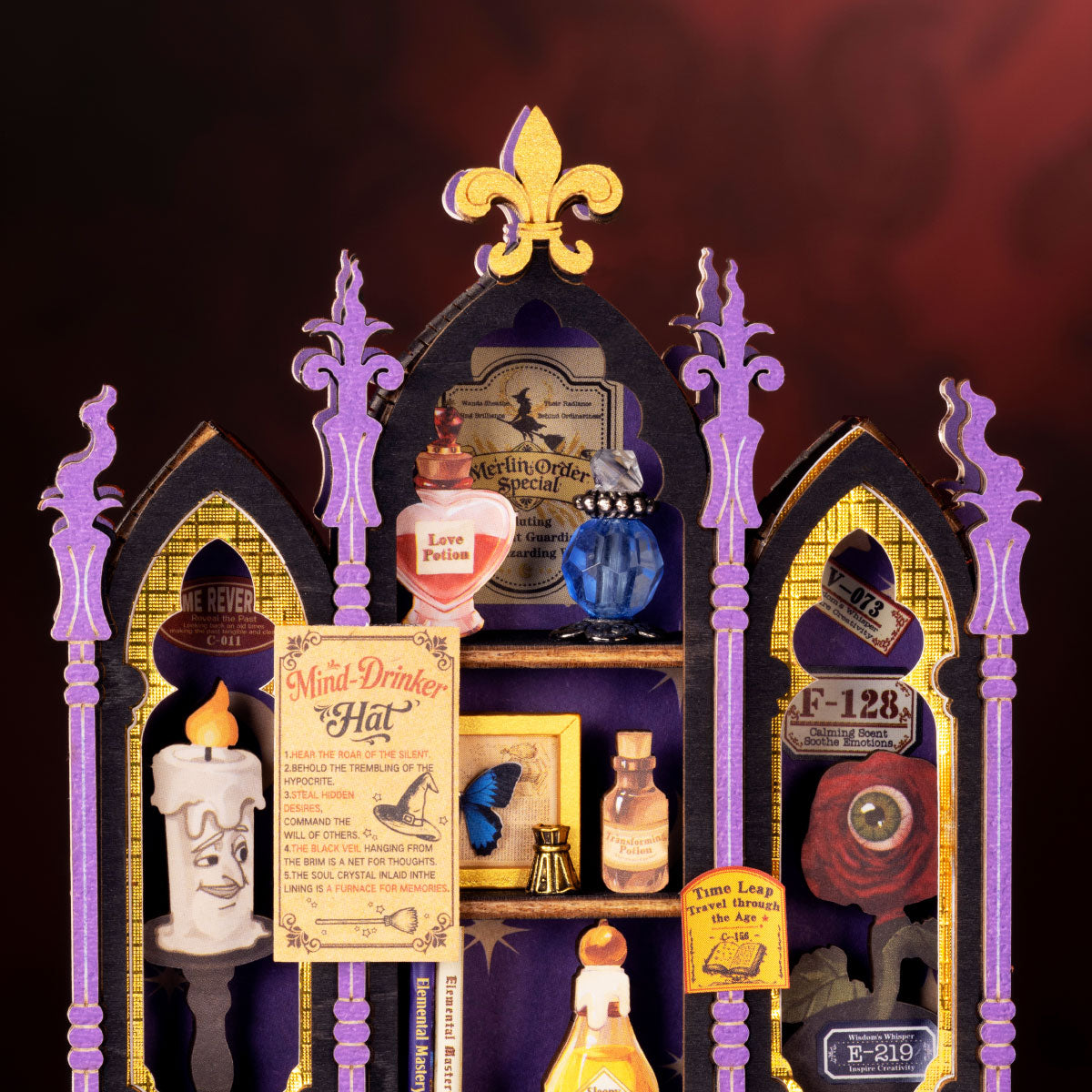 Rolife Curio Corner close-up detail