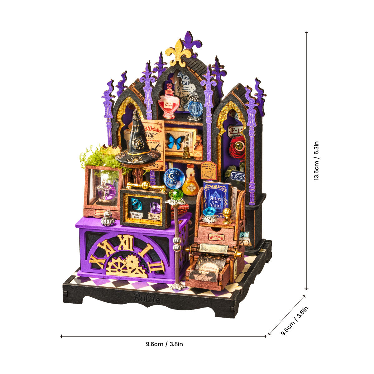 Rolife Curio Corner dimensions