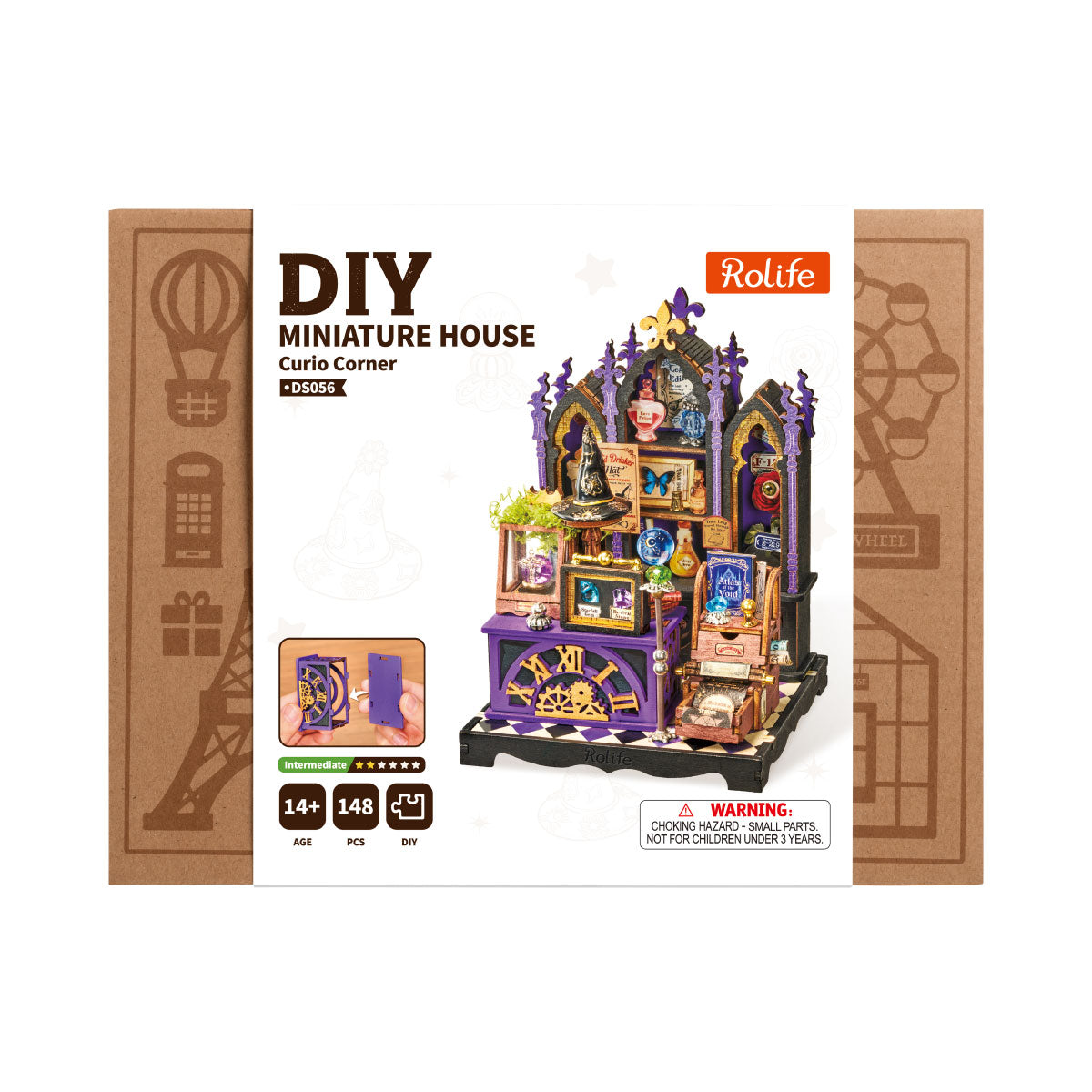 Rolife Curio Corner packaging