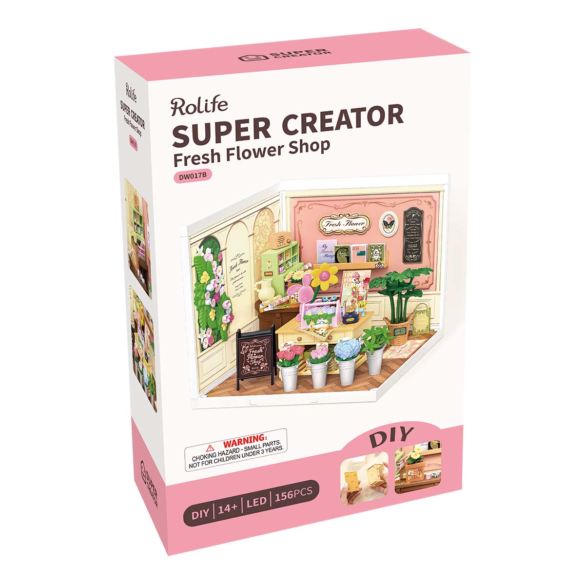 Fresh Flower Shop Miniature Kit official product view 7