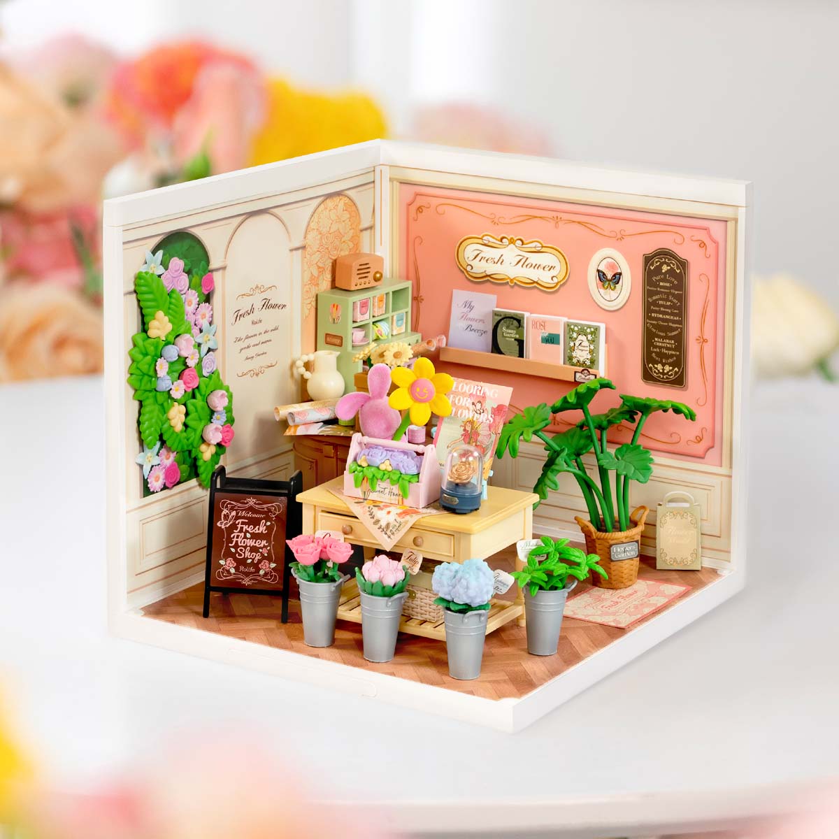 Fresh Flower Shop Miniature Kit official product view 3