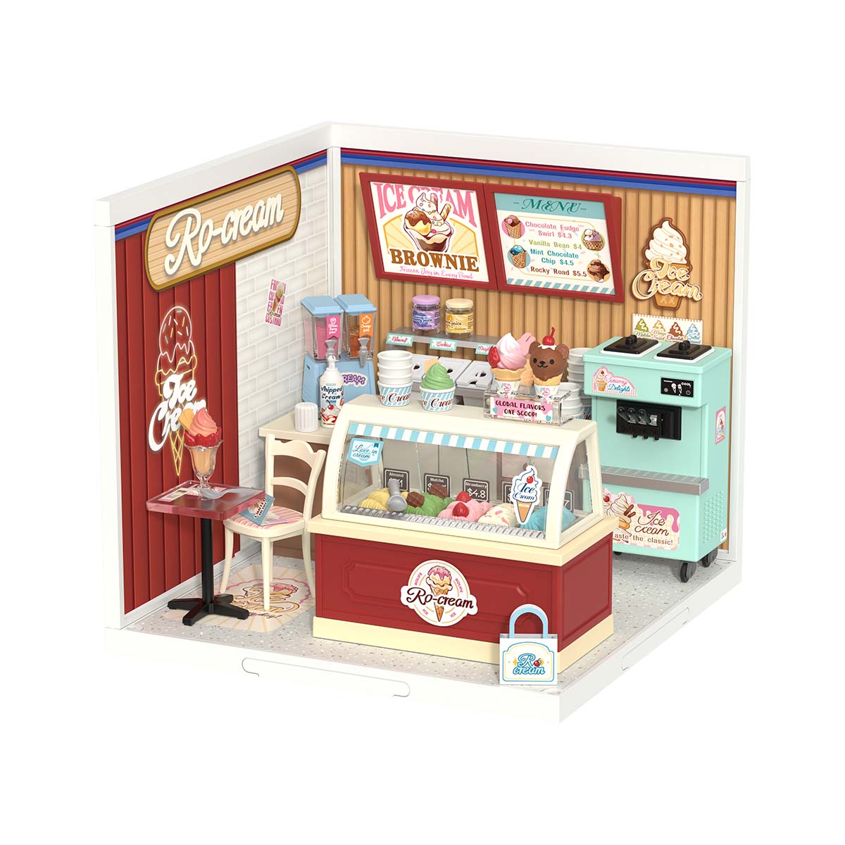 Flavorful Ice Cream Miniature Kit official product view 2