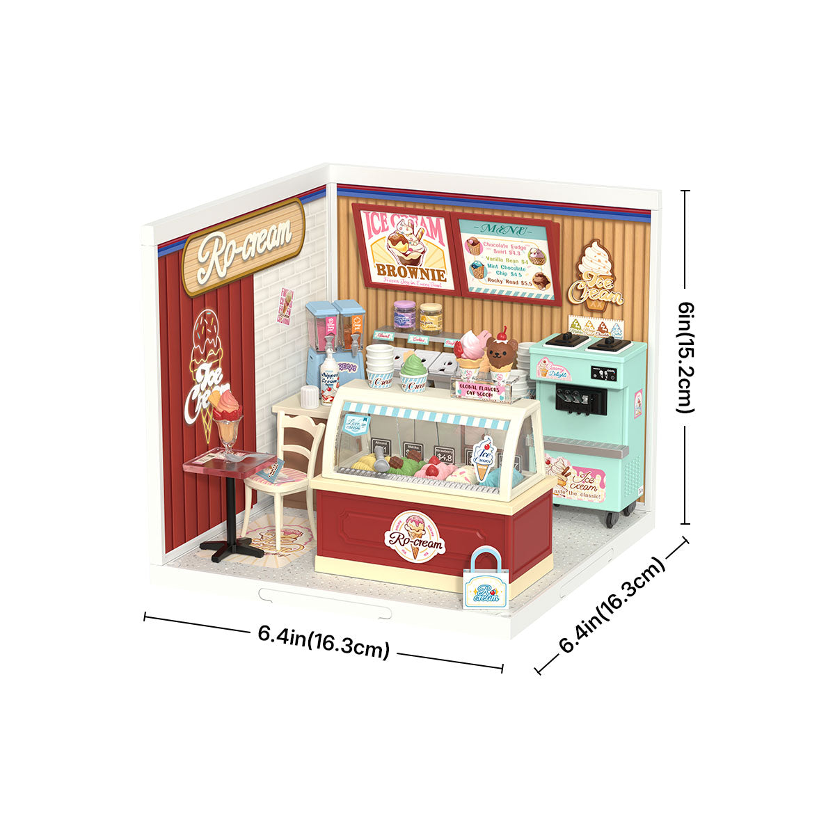 Flavorful Ice Cream Miniature Kit official product view 6