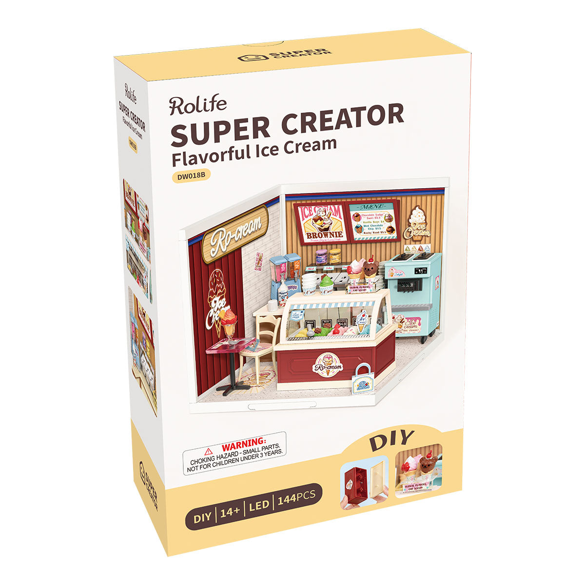 Flavorful Ice Cream Miniature Kit official product view 7