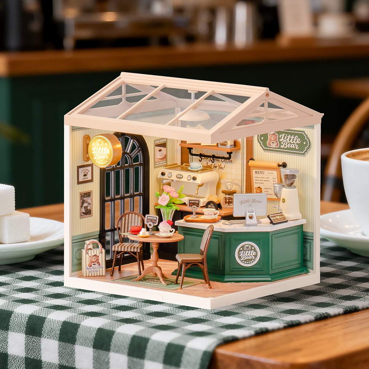 Perfect Romance Café Miniature Kit completed product view