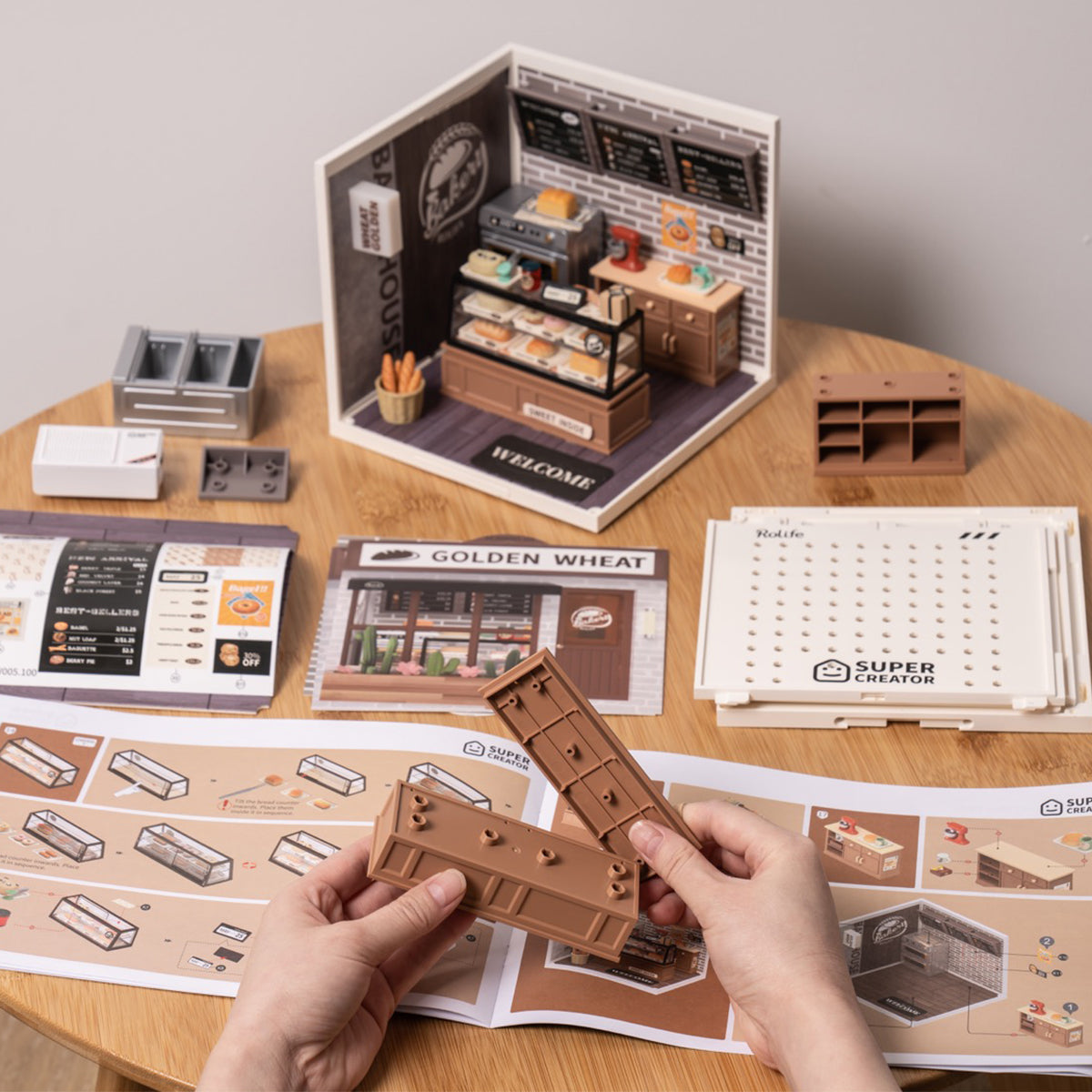 Golden Wheat Bakery Miniature Kit official product view 5