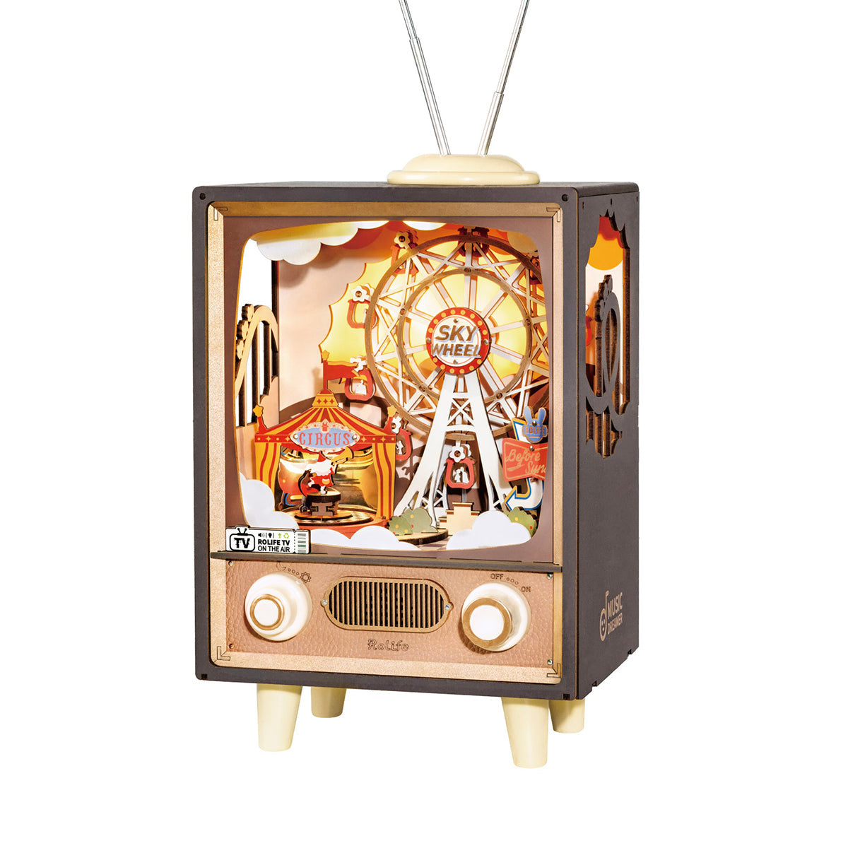 ROKR Sunset Carnival Model Kit official product view 2