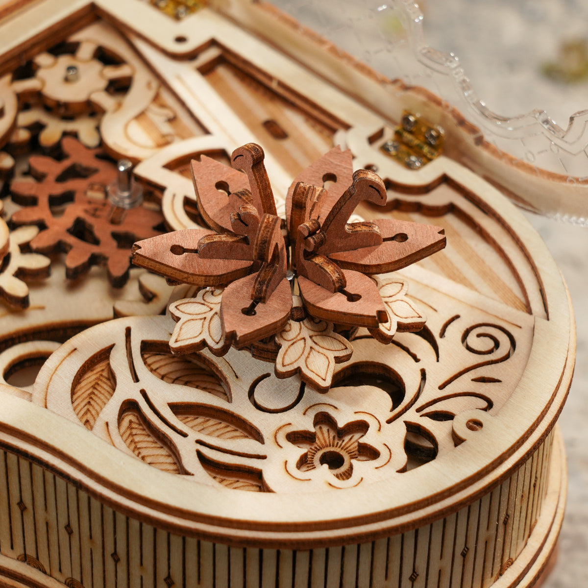 ROKR Magic Piano Music Box Kit official product view 4