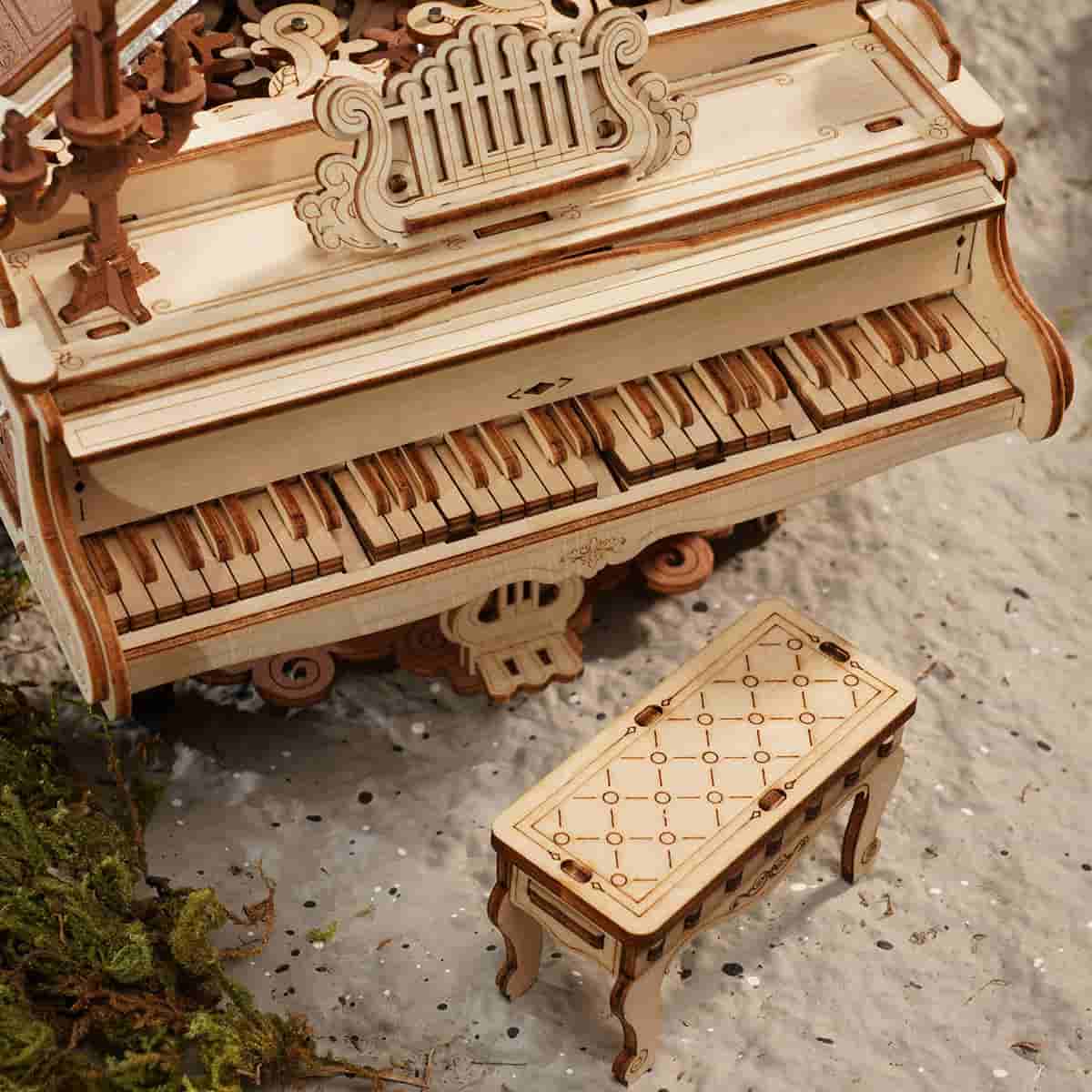ROKR Magic Piano Music Box Kit official product view 6