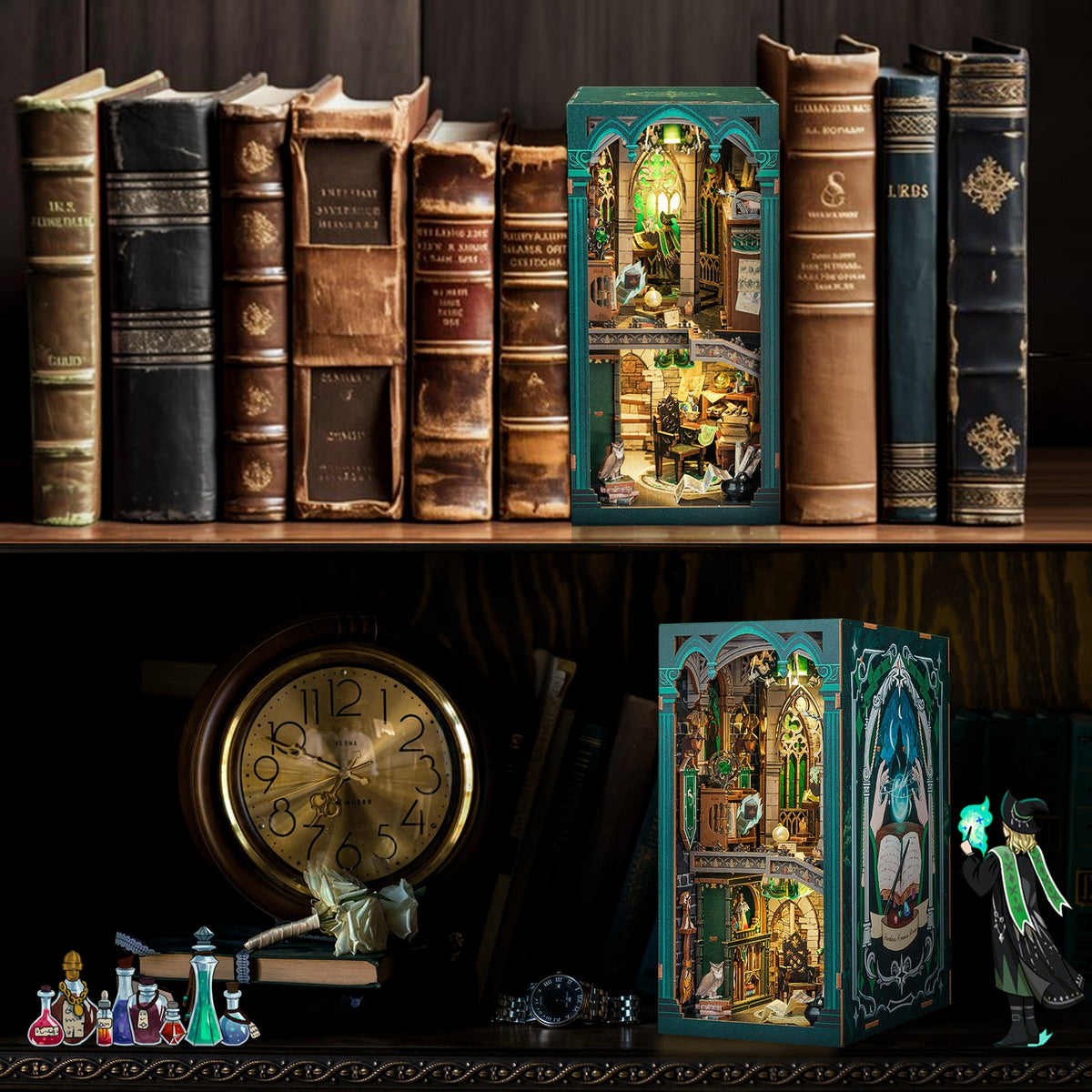Darkness Common Room Book Nook Kit official product view 2