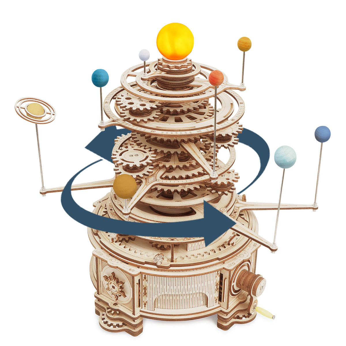 ROKR Mechanical Orrery Model Kit official product view 2
